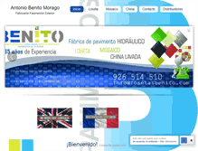 Tablet Screenshot of losetasbenito.com